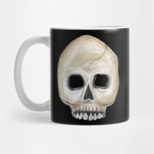 Human Skull Simple Skull Mug